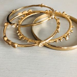 Gold fashion bracelets